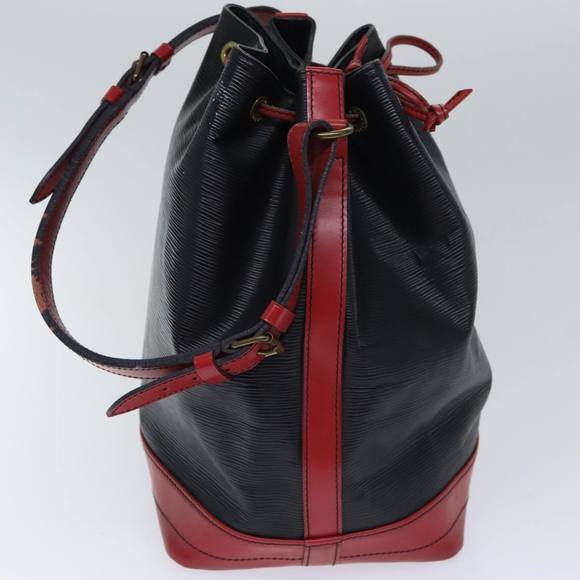 LOUIS VUITTON Epi Noe Shoulder Bag By color Black Red M44017 LV Auth th5276 - Picture 4 of 16